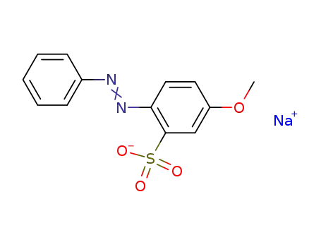 sodium 5-methoxy-2-(phenylazo)benzenesulfonate