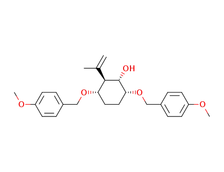 (1S,2S,3S,6R)-2-Isopropenyl-3,6-bis-(4-methoxy-benzyloxy)-cyclohexanol