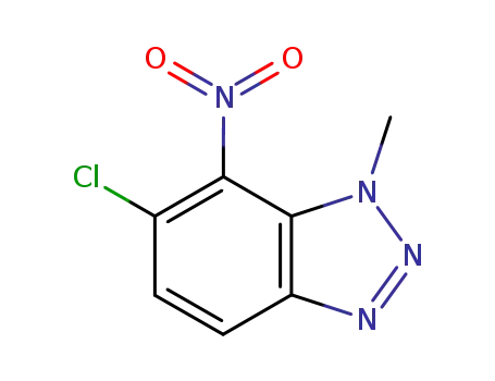 6-chloro-1-methyl-4-nitrobenzotriazole