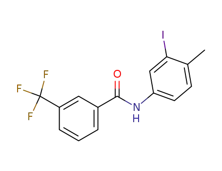 Molecular Structure of 913067-90-0 (Benzamide, N-(3-iodo-4-methylphenyl)-3-(trifluoromethyl)-)