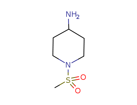4-Amino-1-methanesulfonylpiperidine;1-methylsulfonylpiperidin-4-amine;1-(Methylsulfonyl)piperidin-4-amine;4-Amino-1-(methylsulfonyl)piperidine;