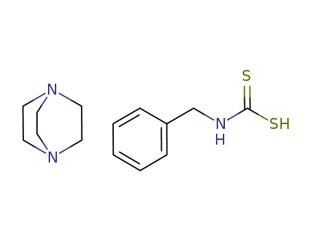 benzyl-dithiocarbamic acid; compound with 1,4-diaza-bicyclo[2.2.2]octane