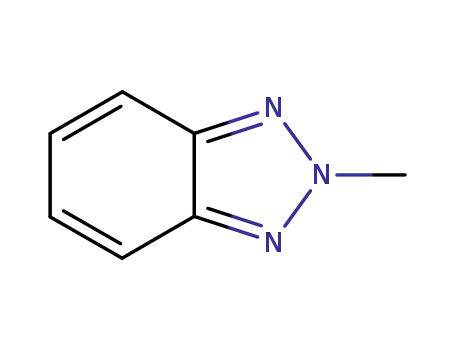 Molecular Structure of 16584-00-2 (2-METHYL-2H-BENZOTRIAZOLE)