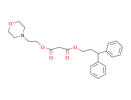 3,3-diphenylpropyl 4-(2-(1-morpholine)ethoxy)acetoacetate