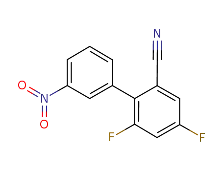 4,6-difluoro-3'-nitrobiphenyl-2-carbonitrile