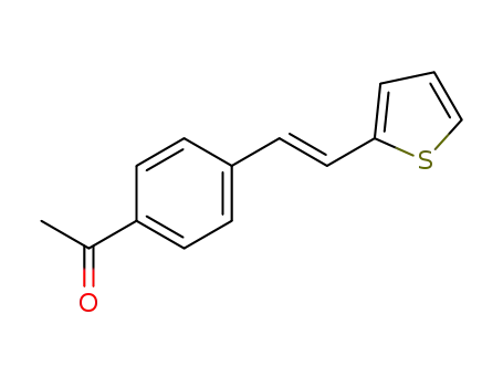 (E)-1-(4-acetyl)phenyl-2-(2-thienyl)ethene