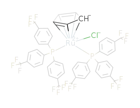 (η(5)-C5H5)RuCl(P(p-CF3C6H4)3)2