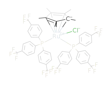 (η(5)-C5Me5)RuCl(P(p-CF3C6H4)3)2