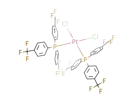 cis-dichlorobis{tris(4-(trifluoromethyl)phenyl)phosphane}platinum(II)