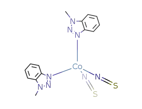 (cobalt(isothiocyanate)2(1-methylbenzotriazole)2)