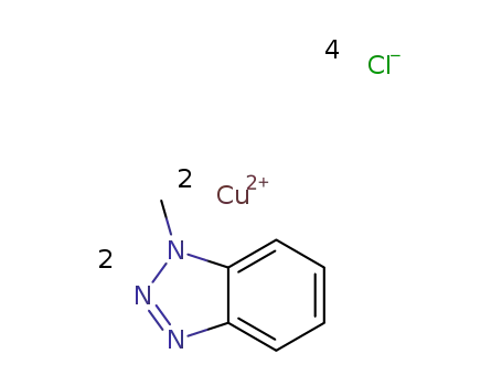 [Cu2Cl4(1-methylbenzotriazole)2]n