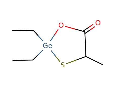 Molecular Structure of 164019-26-5 (1,3,2-Oxathiagermolan-5-one, 2,2-diethyl-4-methyl-)