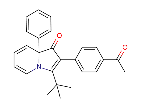 2-(4-acetylphenyl)-3-tert-butyl-8a-phenylindolizin-1(8aH)-one