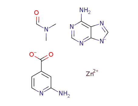 [Zn(adenine(1-))(2-aminoisonicotinate)]*(N,N-dimethylformamide)