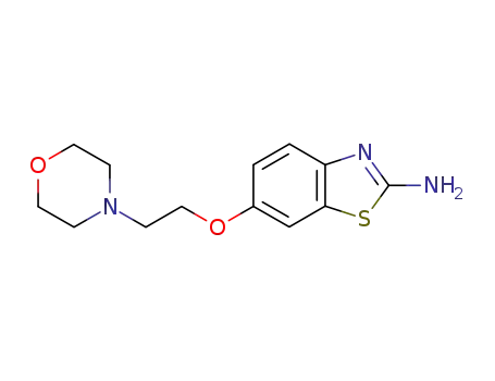6-(2-morpholinoethoxy)benzo[d]thiazol-2-amine