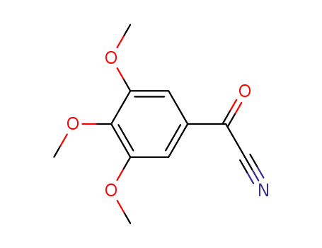 Molecular Structure of 5955-75-9 (oxo(3,4,5-trimethoxyphenyl)acetonitrile)
