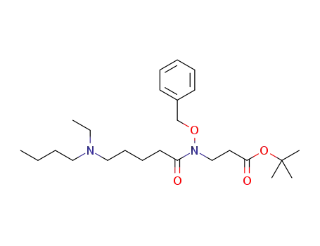 tert-butyl 3-{N-(benzyloxy)-5-[butyl(ethyl)amino]pentanamido}propanoate