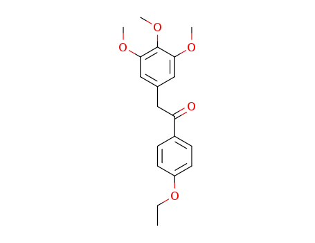 1-(4-ethoxyphenyl)-2-(3,4,5-trimethoxyphenyl)ethane-1-one