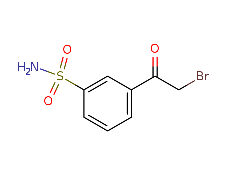 Benzenesulfonamide, 3-(bromoacetyl)-