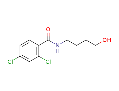 2,4-dichloro-N-(4-hydroxybutyl)benzamide