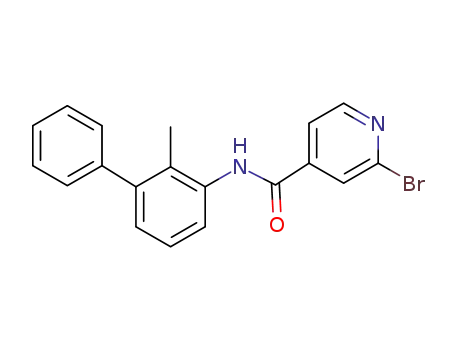 2-bromo-N-(2-methyl-[1,1'-biphenyl]-3-yl)isonicotinamide