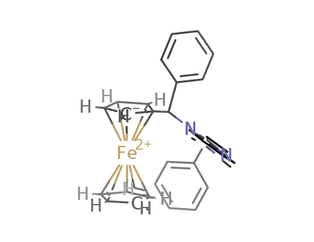 2‐benzyl‐1‐(α‐ferrocenylbenzyl)benzimidazole