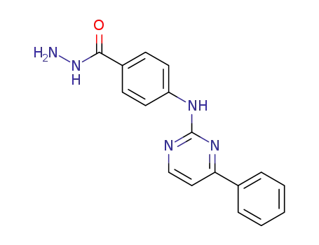 4-((4-phenylpyrimidin-2-yl)amino)benzohydrazide
