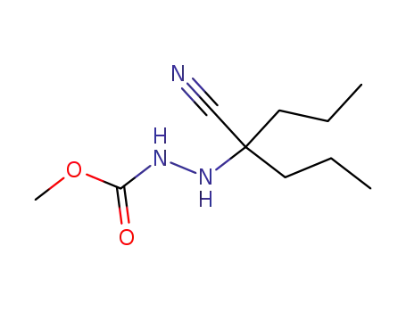 1-<4-(4-Cyanoheptyl)>-2-carbomethoxyhydrazine