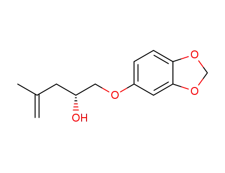 (R)-1-(benzo[d][1,3]dioxol-5-yloxy)-4-methylpent-4-en-2-ol
