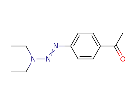 1-(p-acetophenyl)-3,3-diethyl-1-triazene