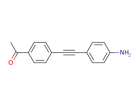 4-((4-aminophenyl)ethynyl)acetophenone