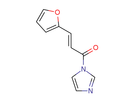 Molecular Structure of 2172-16-9 (3-(2-furyl)acryloylimidazole)
