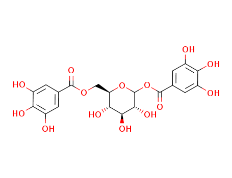 b-D-Glucopyranose,1,6-bis(3,4,5-trihydroxybenzoate)