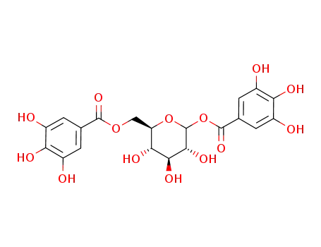 1,6-di-O-galloyl-(α/β)-glucopyranose
