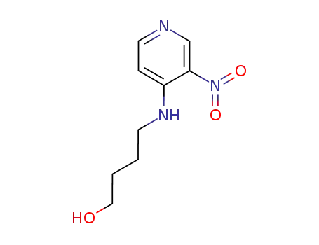 3-nitro-4-<(4-hydroxy-1-butyl)amino>pyridine