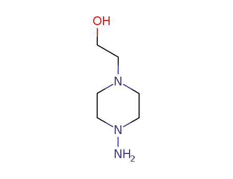 Molecular Structure of 3973-70-4 (1-AMINO-4-(2-HYDROXYETHYL)PIPERAZINE)
