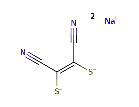 Molecular Structure of 5466-54-6 (DISODIUM DIMERCAPTOMALEONITRILE)