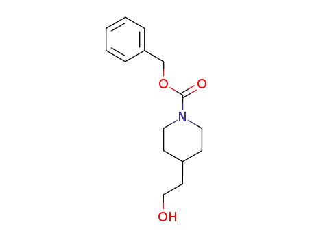 Molecular Structure of 115909-91-6 (1-CBZ-4-(2-HYDROXY-ETHYL)-PIPERIDINE)
