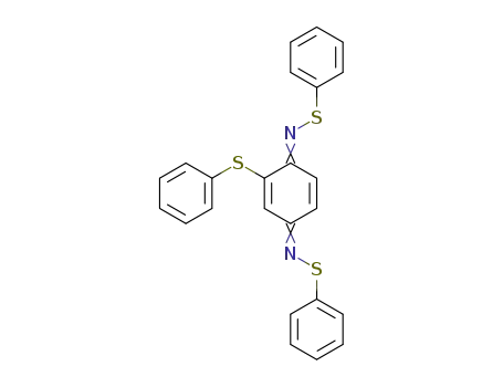 2-phenylthio-N,N'-bisphenylthio-benzoquinone diimide