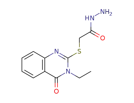 3-Ethyl-4(3H)-quinazolinone-2-ylmercaptoacetic acid hydrazide