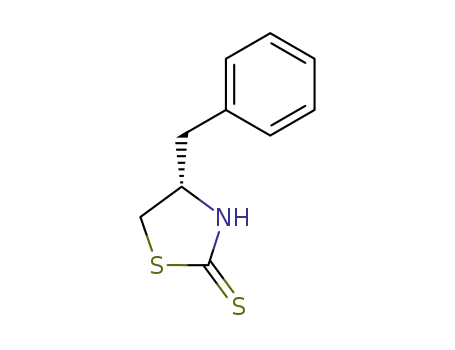 Molecular Structure of 171877-39-7 ((S)-4-BENZYL-1,3-THIAZOLIDINE-2-THIONE)