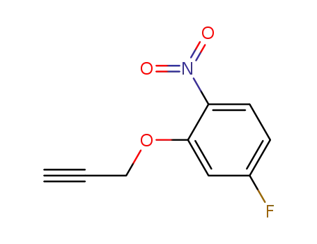 4-fluoro-1-nitro-2-(prop-2-yn-1-yloxy)benzene