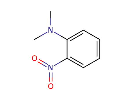 Molecular Structure of 610-17-3 (N,N-DIMETHYL-2-NITROANILINE)