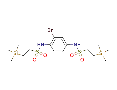 2-trimethylsilanyl-ethanesulfonic acid [2-bromo-4-(2-trimethylsilanyl-ethanesulfonylamino)-phenyl]-amide