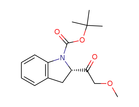 tert-butyl (2S)-2-(methoxyacetyl)indoline-1-carboxylate