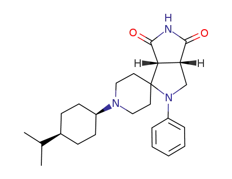 (3'aRS,6'aSR)-1-(cis-4-isopropylcyclohexyl)-2'-phenylhexahydrospiro[piperidine-4,1'-pyrrolo[3,4-c]pyrrole]-4',6'-dione