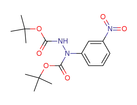 di-tert-butyl 1-(3-nitrophenyl)hydrazine-1,2-dicarboxylate