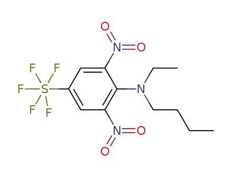 2,6-dinitro-4-pentafluorosulfanyl-N-ethyl-N-butylaniline