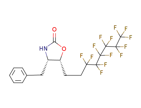 (4S,5R)-(-)-4-Benzyl-5-(3,3,4,4,5,5,6,6,7,7,8,8,8-tridecafluorooctyl)-2-oxazolidinone,99%