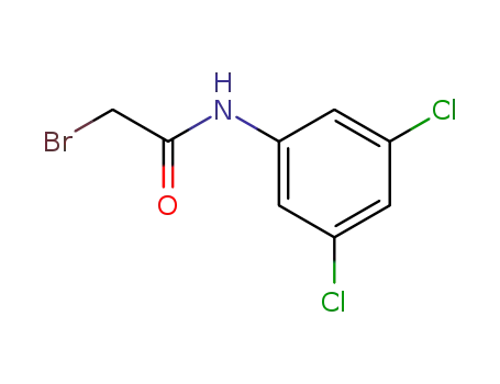 Molecular Structure of 57339-11-4 (N1-(3,5-DICHLOROPHENYL)-2-BROMOACETAMIDE)